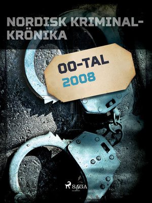 cover image of Nordisk kriminalkrönika 2008